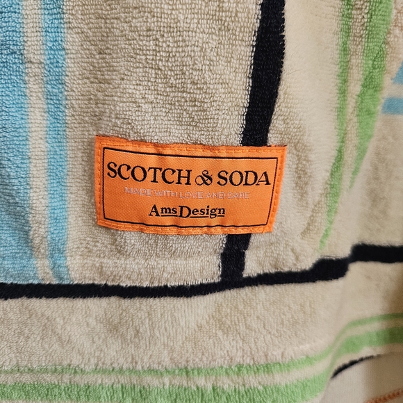 Scotch & Soda Towelling Striped Hoodie - Picture 3 of 5